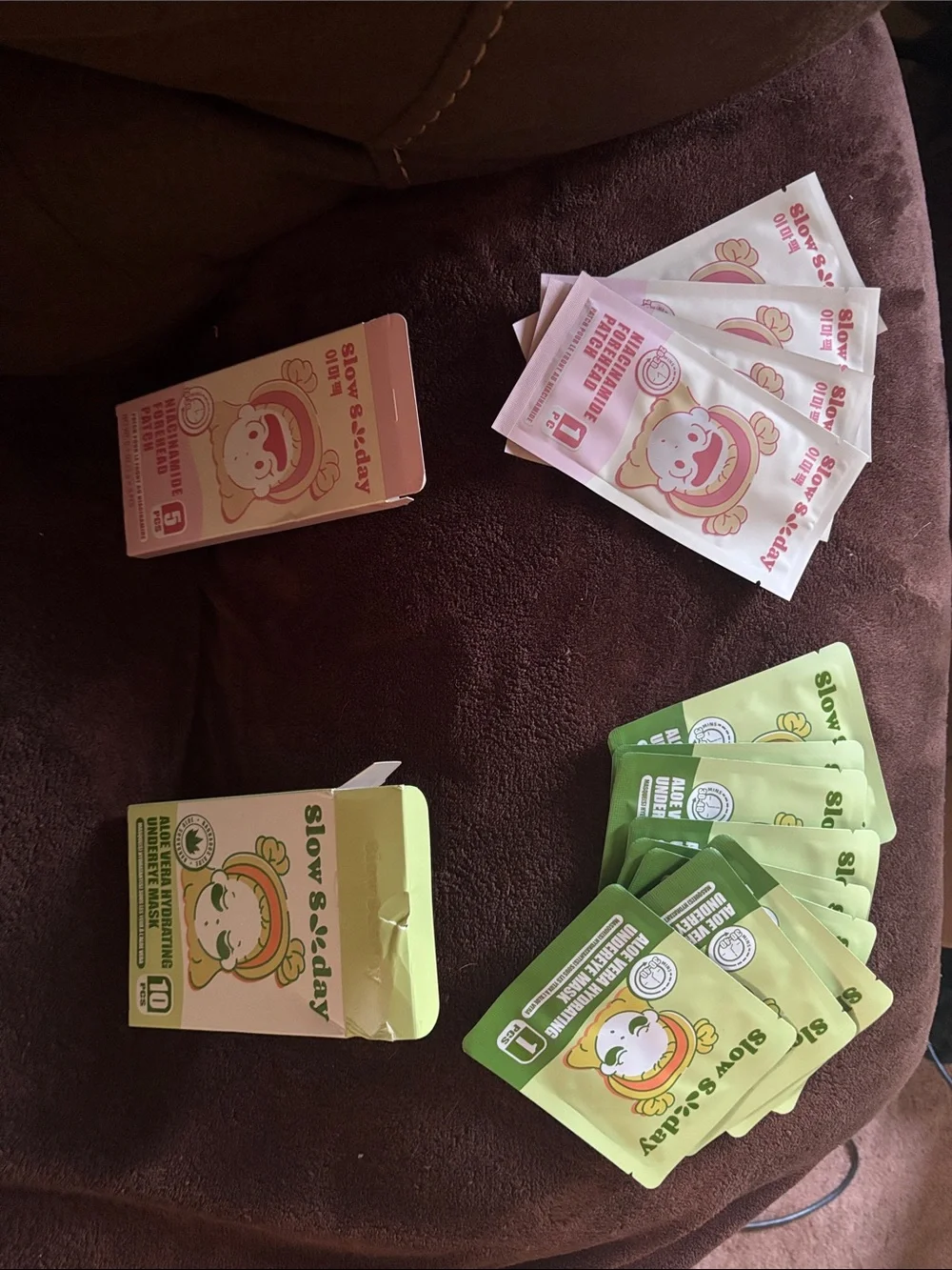 Face Masks -Mixed  brands + wrinkle patches + under eye👁️sheets + smile lines